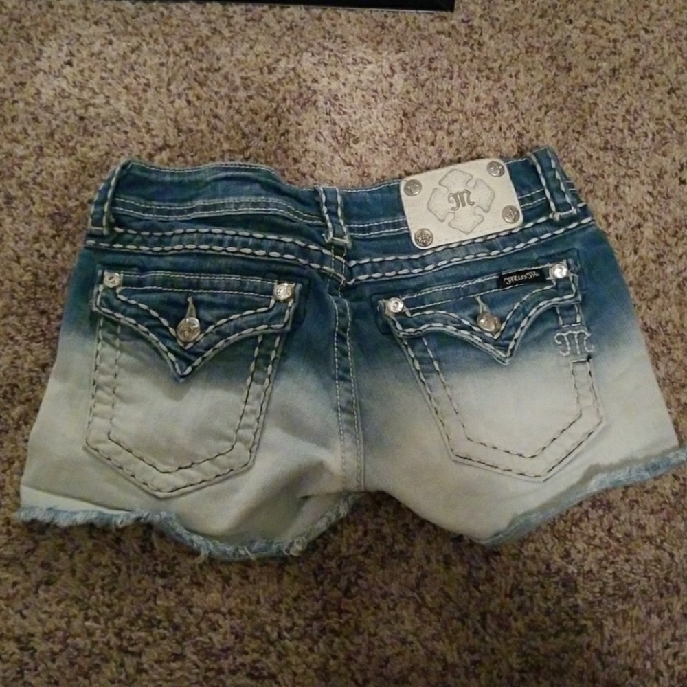 Miss me ombre shorts